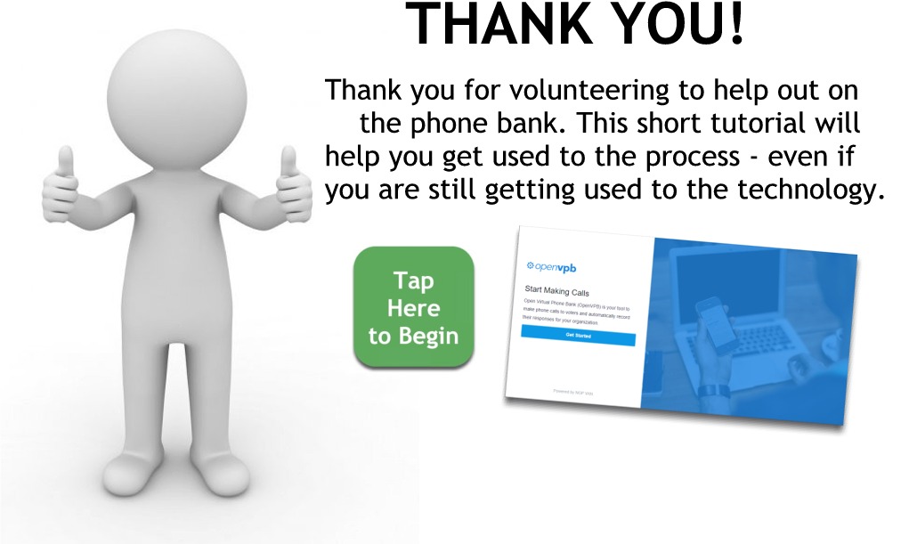 Thank you for volunteering