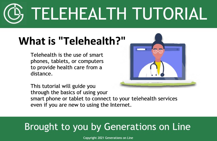 Tap here for Telehealth information