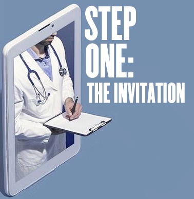 Step one: The Invitation...